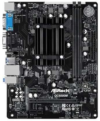 ASRock QC6000M - motherboard - micro ATX - AMD E2 6110 Bundkort - socket - DDR3 RAM - Micro-ATX