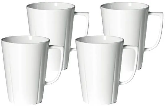 Rosendahl Grand Cru krus - hvid - 4 stk